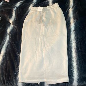 Sweat material Skirt